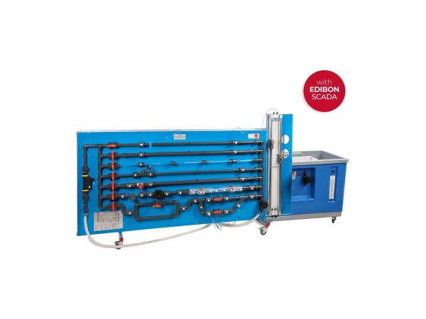 Thiết bị đo ma sát chất lỏng trong ống điều khiển bằng máy tính, kèm bệ thủy lực (FME00)